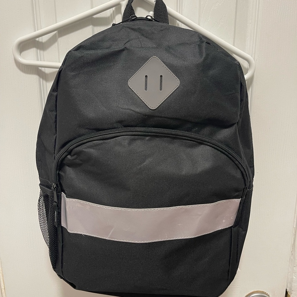 Black Reflective Backpack - Picture 2 of 9